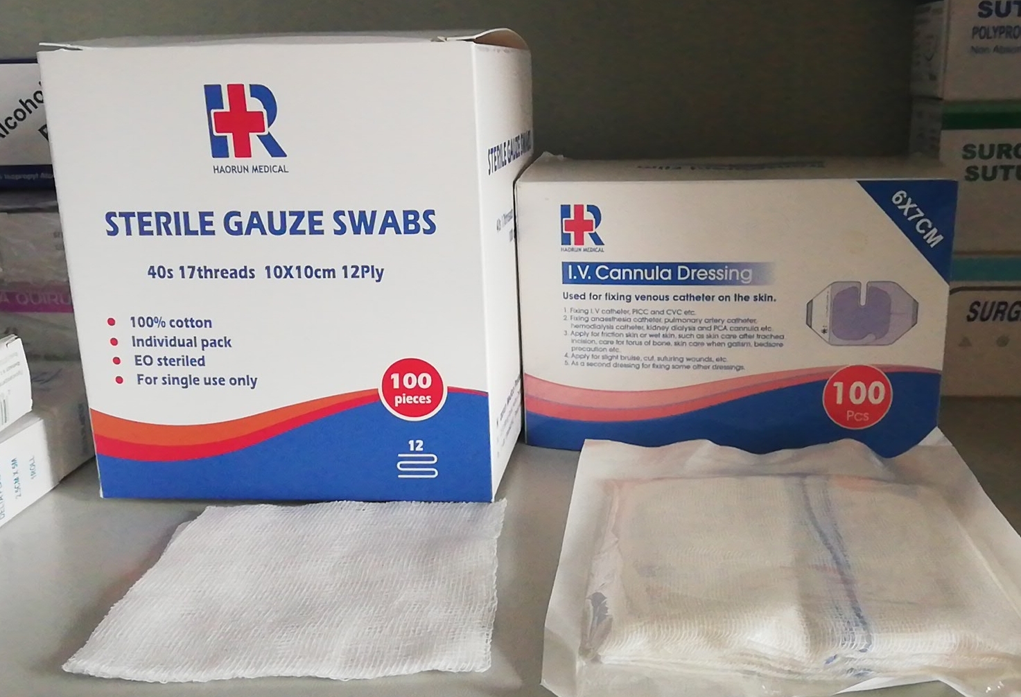 Gaze brisi: bistvena zdravstvena oskrba za različne aplikacije