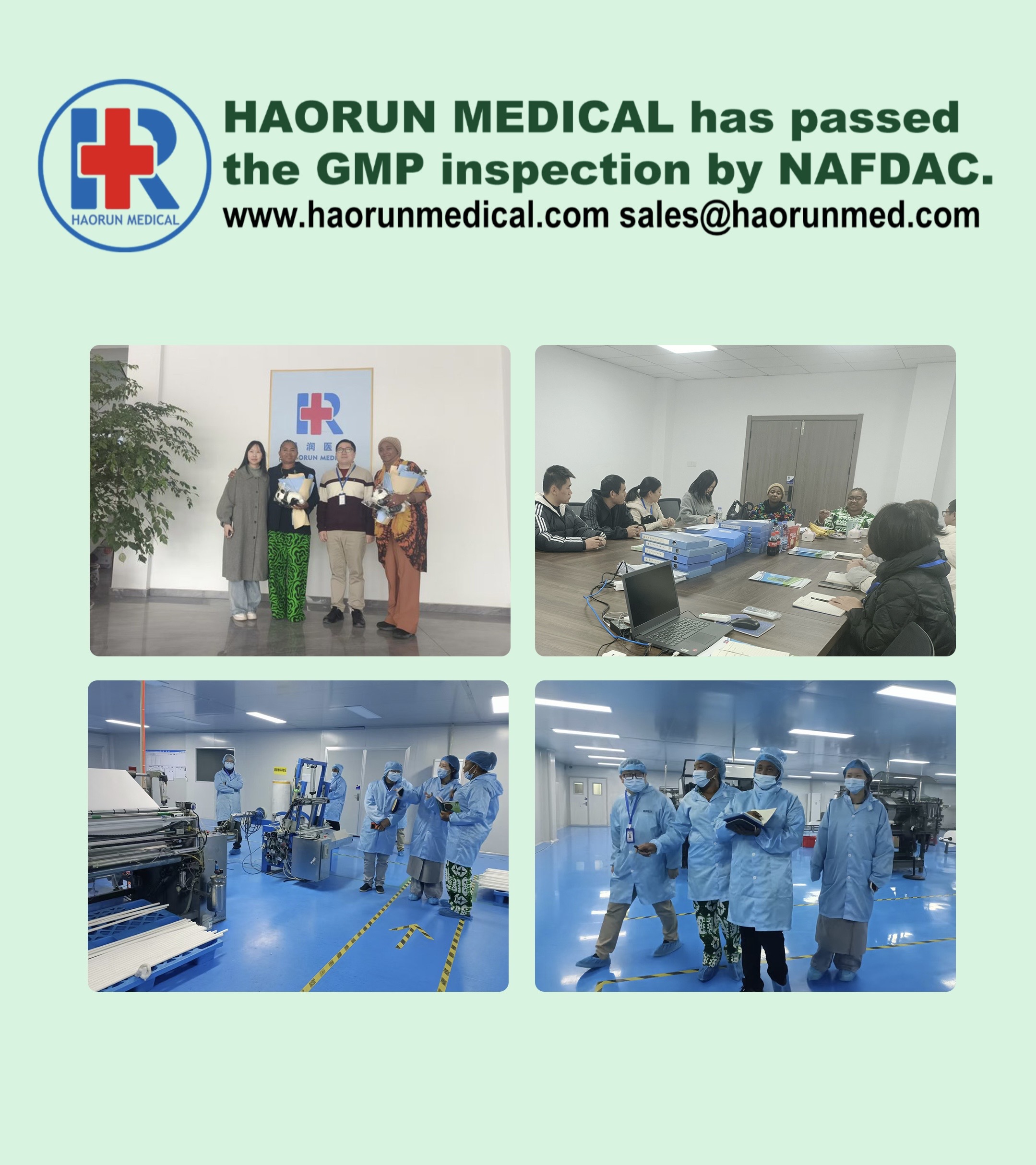 Haorunmedova kakovost pridobi mednarodno priznanje – opravljen certifikat NAFDAC